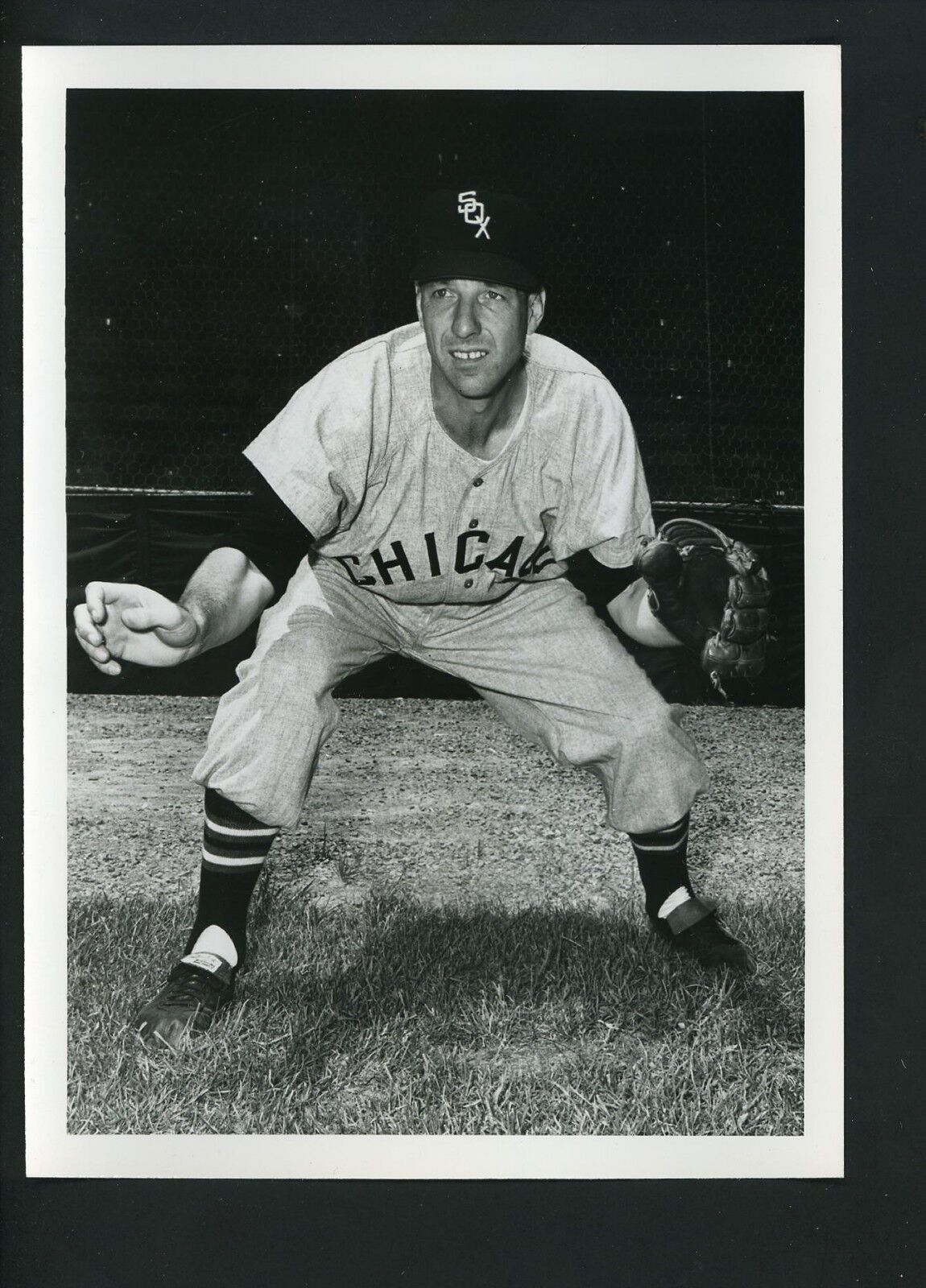 Gerry Staley circa 1960 Press Wire Photo Poster painting by Don Wingfield Chicago White Sox