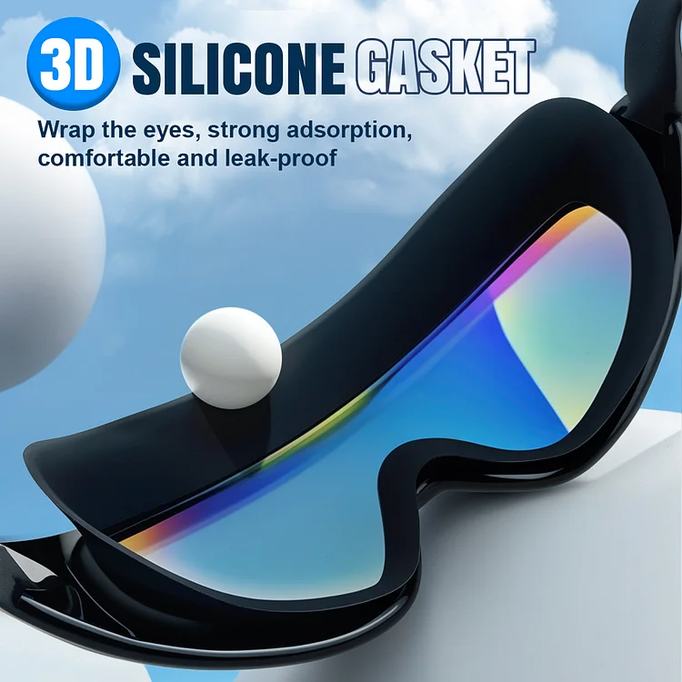 Rantizon Swim Goggles 2 Pack for Adults - Wide View, Anti