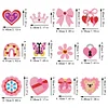 12 Pairs Valentines Day Diamond Painting Earrings DIY Diamond Art Earrings