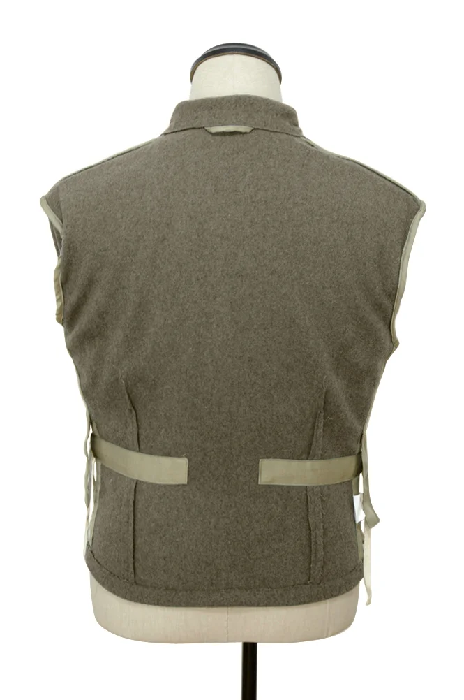   Elite German Assault Gunner Brown Wool Wrap Jacket German-Uniform