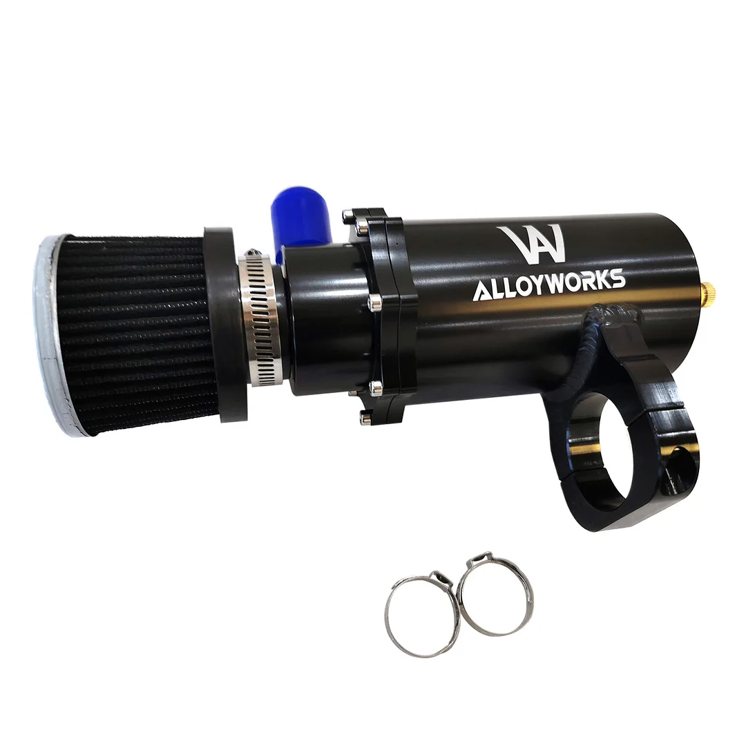 Alloyworks Air Oil Separator Catch Can w/ Filter For 2017-2023 Can-Am Maverick X3