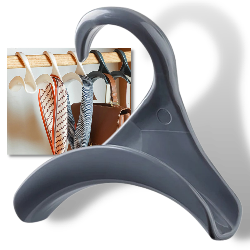 2Pack Curved Bag Hanger Hook