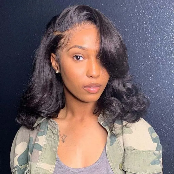 Wignee Short Loose Wave 13x2 Lace Front Bob Human Hair Wigs | 14Inch Only Wignee hair