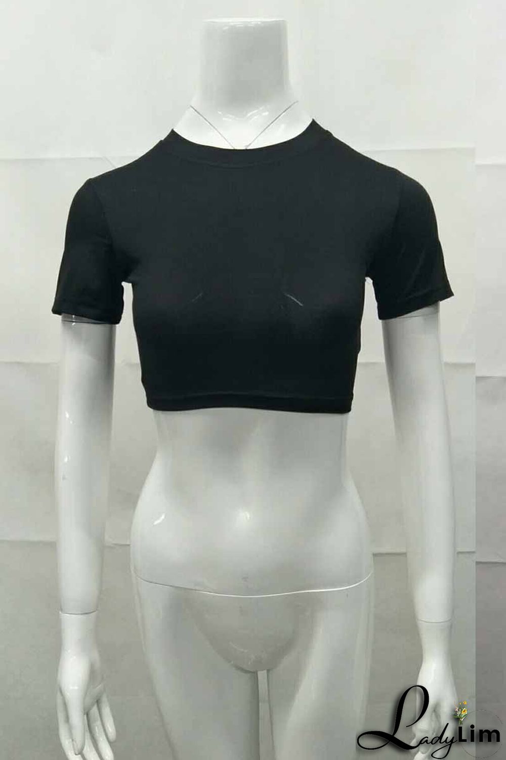 Burgundy Fashion Casual Solid Basic O Neck T-Shirts