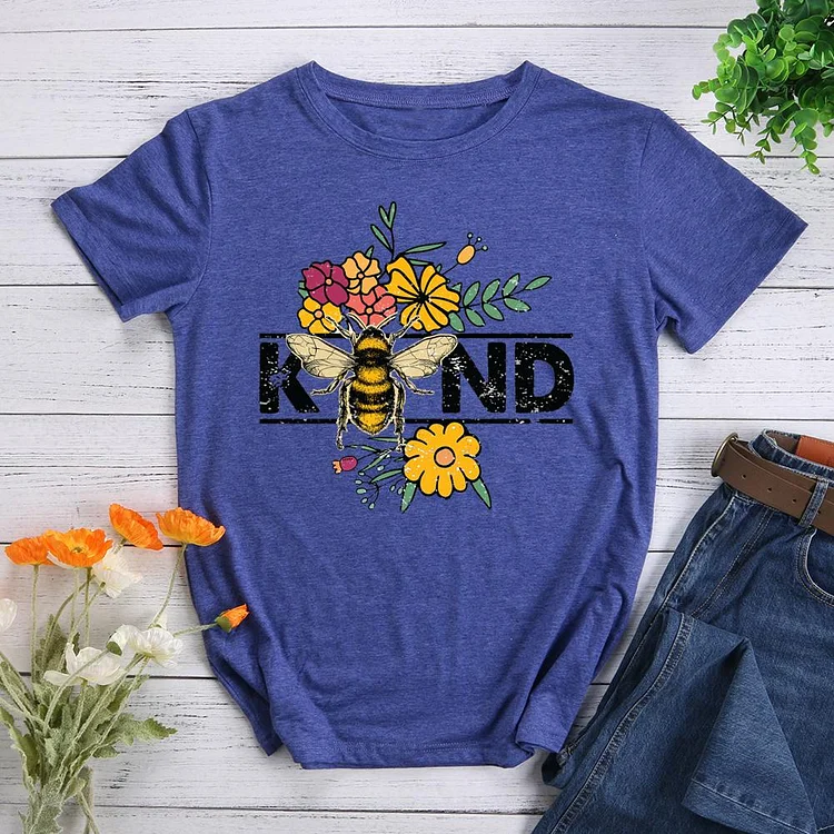Bee Kind Round Neck T-shirt