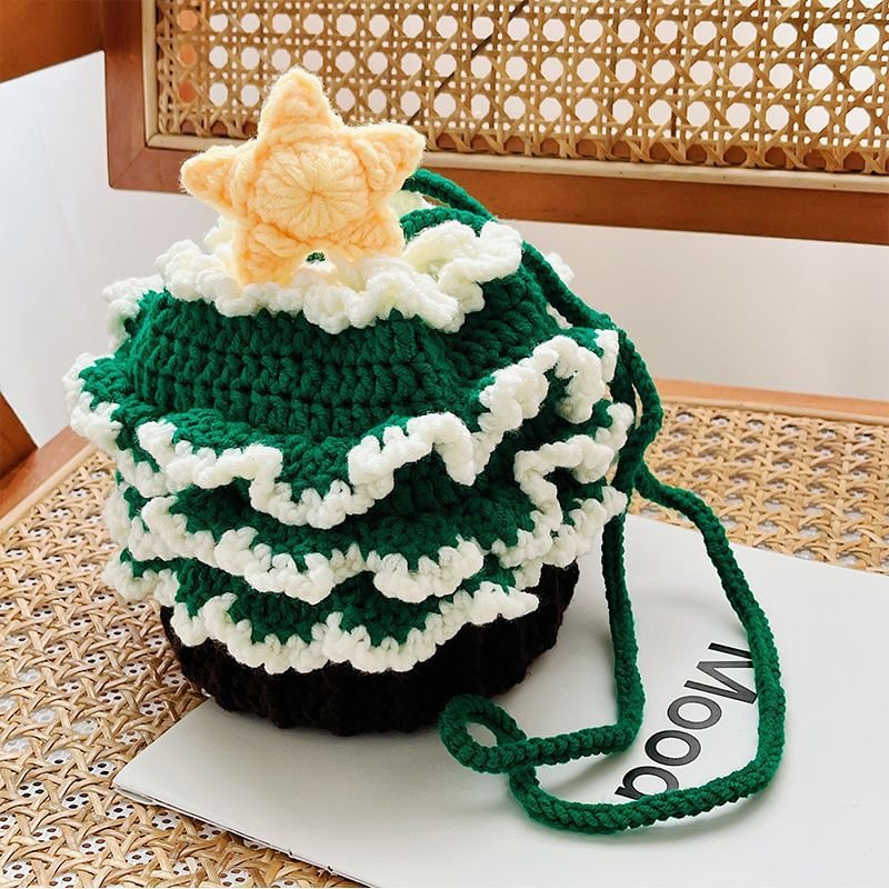 Christmas TikTok Hot Sale-Handwoven Christmas Bag