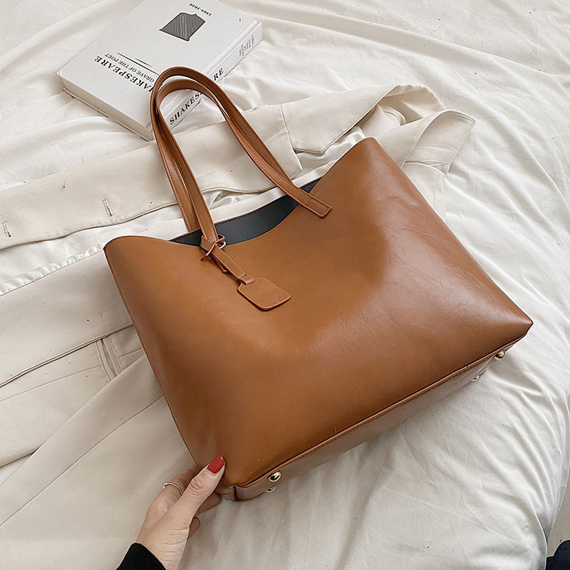 Retro Large Shoulder Bag