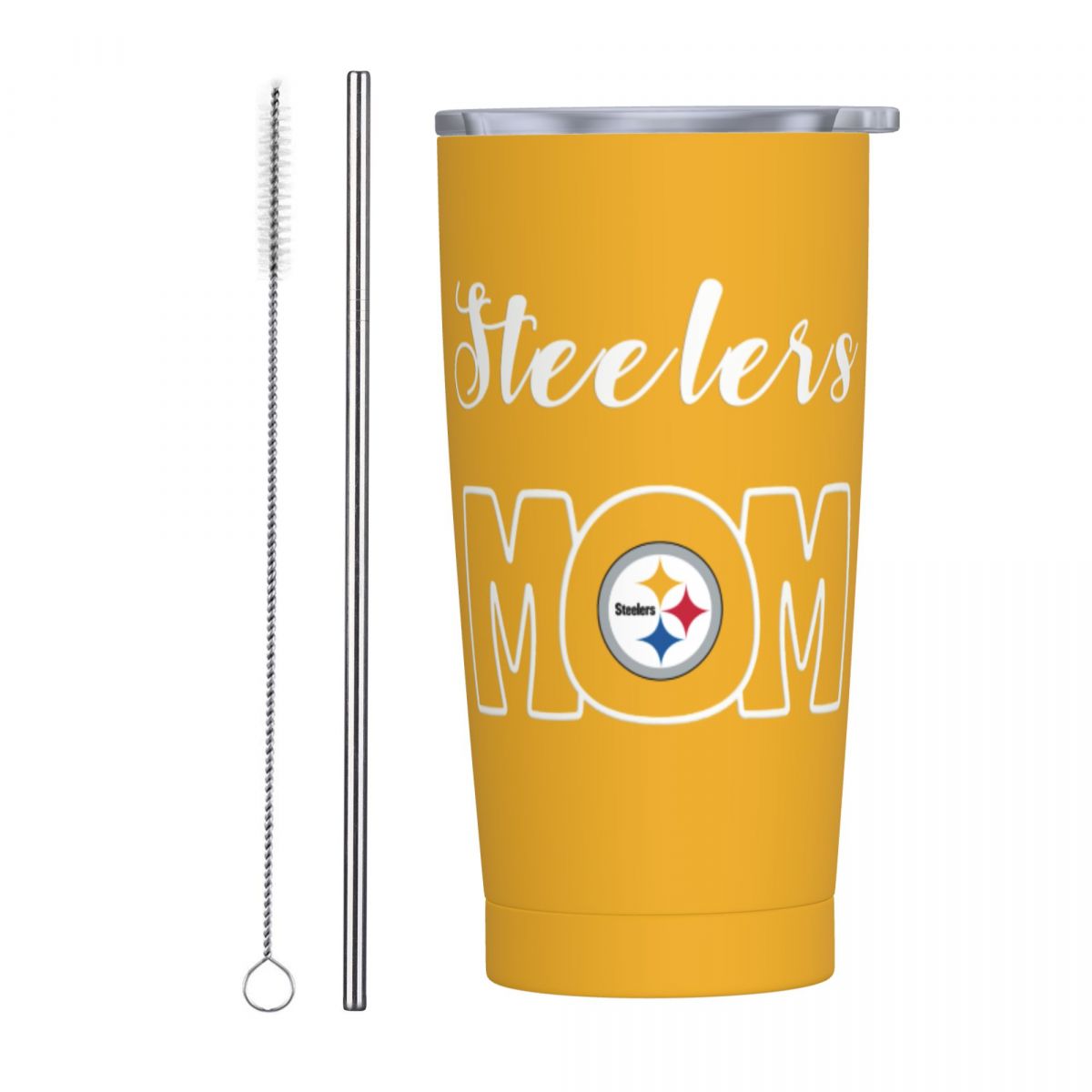 Pittsburgh Steelers Mom 20oz. Stainless Tumbler