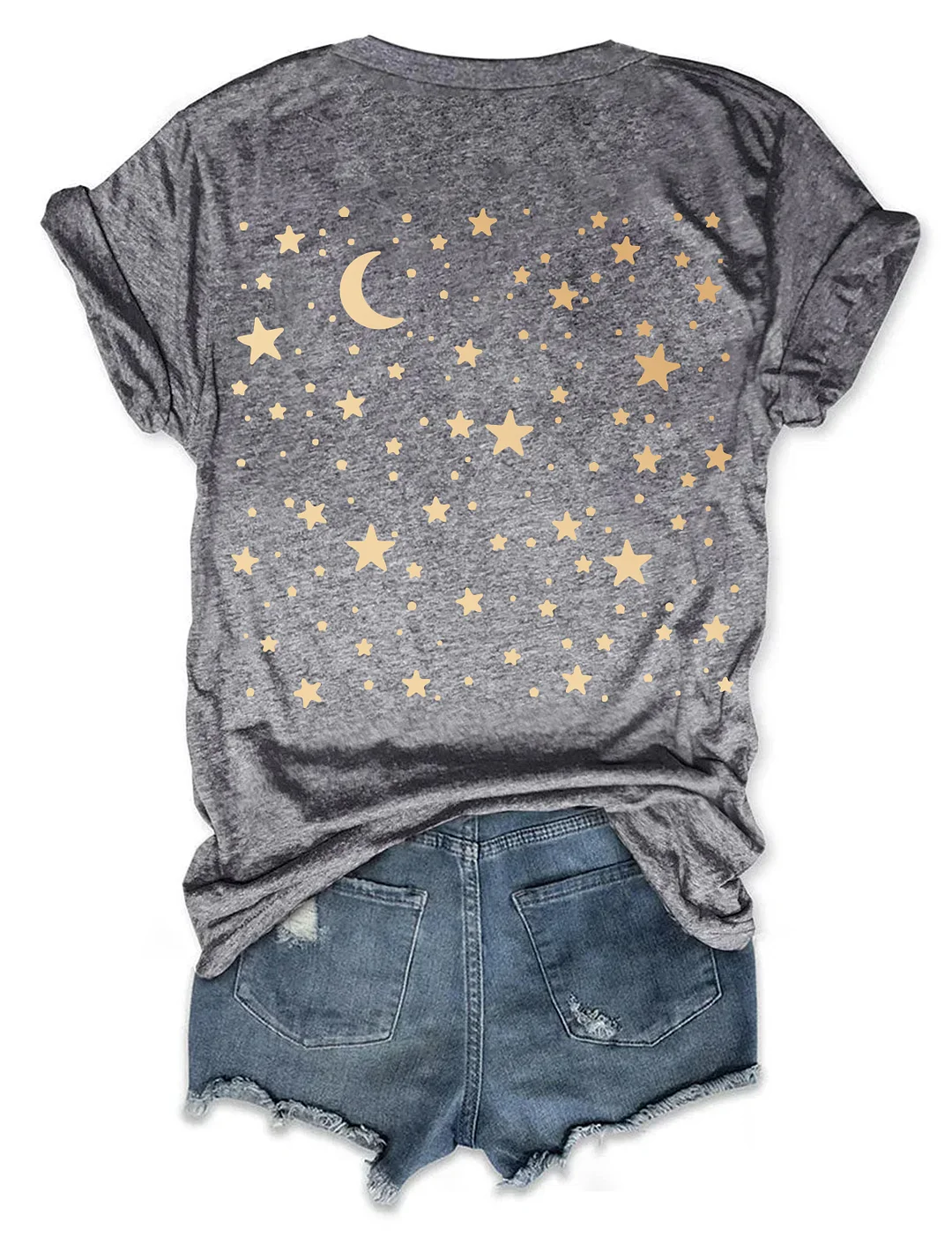 Shiny Mysterious Moon Phase T-shirt