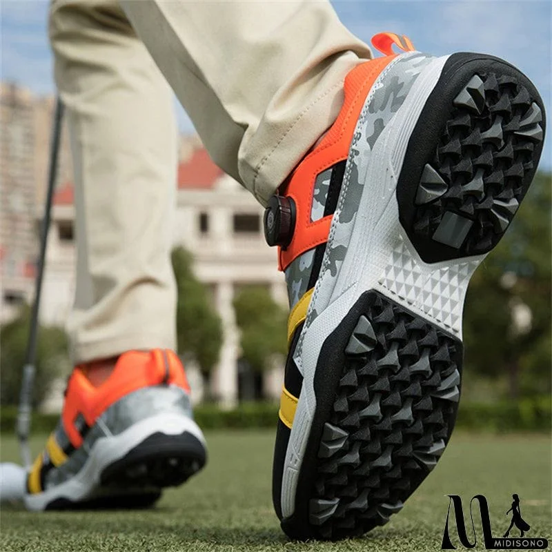 MidiSono - Men's Plus Size Casual Anti-skid Outdoor Golf Sneakers