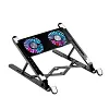 Laptop Cooling Fan with 2/4 Fans Foldable RGB 7 Height for 11-17.3 Inch Notebook