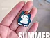 Pingüino de Verano Feliz