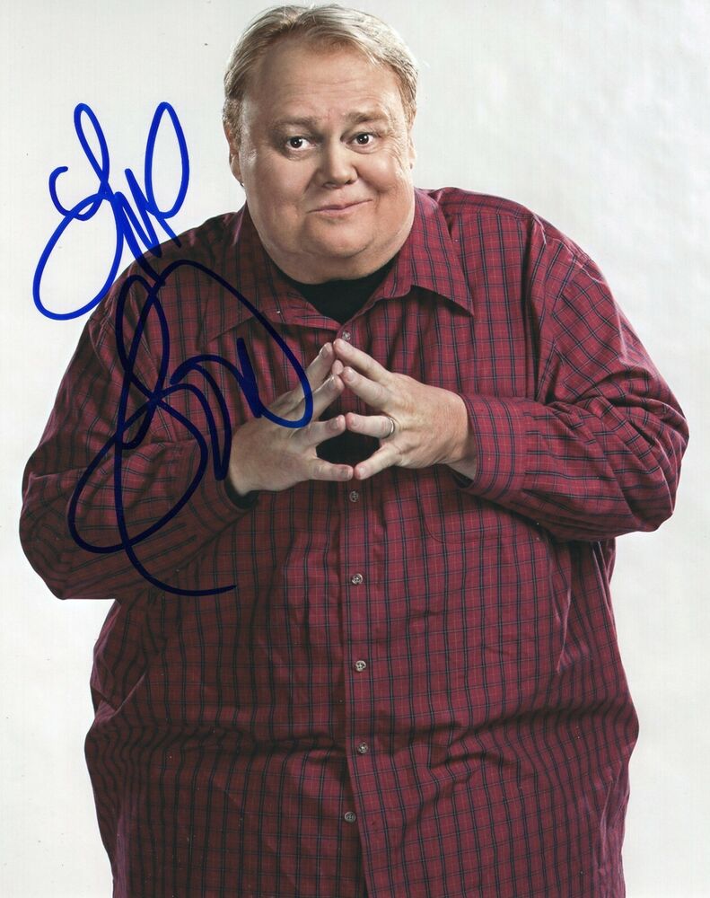 Louie Anderson Signed Life With Louie Family Feud 8x10 Photo Poster painting w/COA