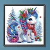 Christmas Unicorn - Crystal Rhinestone Diamond Painting
