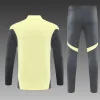 Real Madrid 25-26 1/4 Zip Tracksuit Yellow Chandal