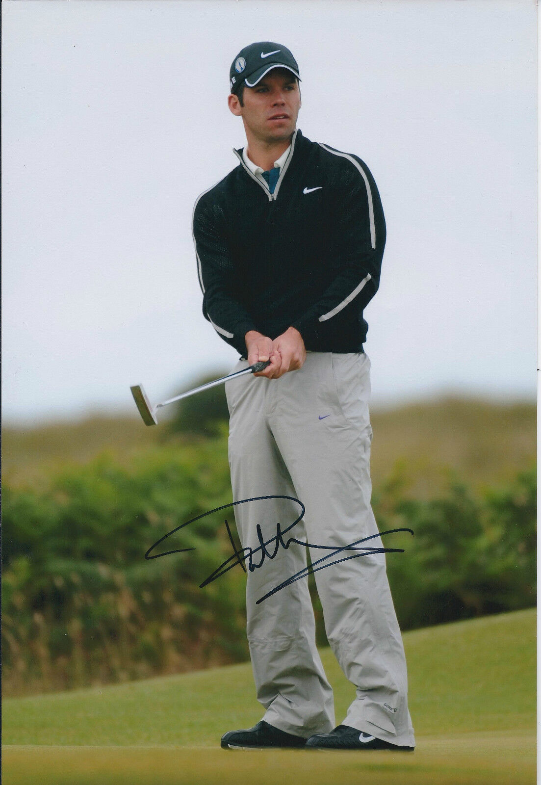 Paul CASEY SIGNED Autograph 12x8 Photo Poster painting AFTAL COA Asian Tour Winner GOLF