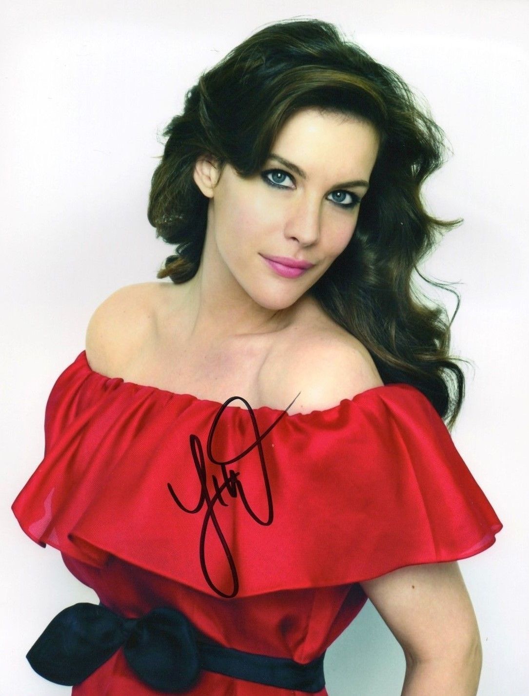 LIV TYLER AUTOGRAPHED SIGNED A4 PP POSTER Photo Poster painting PRINT 26