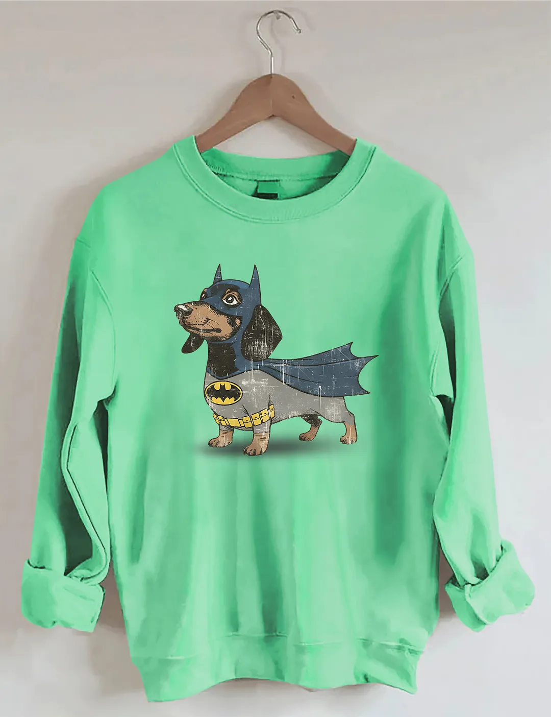 Dachshund Superhero Sweatshirt