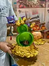 Gengar & Calcifer with LED - Pokemon Howl's Moving Castle Resin Statue - lucky Studio