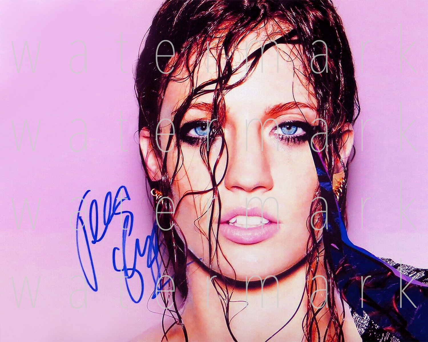 Jess Glynne signed sexy hot 8X10 Photo Poster painting picture poster autograph RP