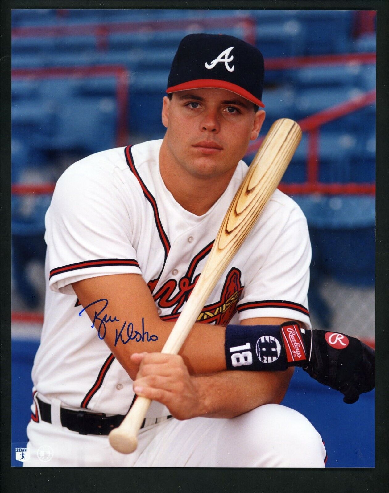 Ryan Klesko Signed Autographed 8 x 10 Photo Poster painting Atlanta Braves  SHIPPING