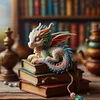 (Multi-Style) Dragon Book-11CT Stamped Cross Stitch 50*50cm/19.69*19.69in