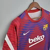 2021-2022 Barcelona Training Suit Red And Blue love fball