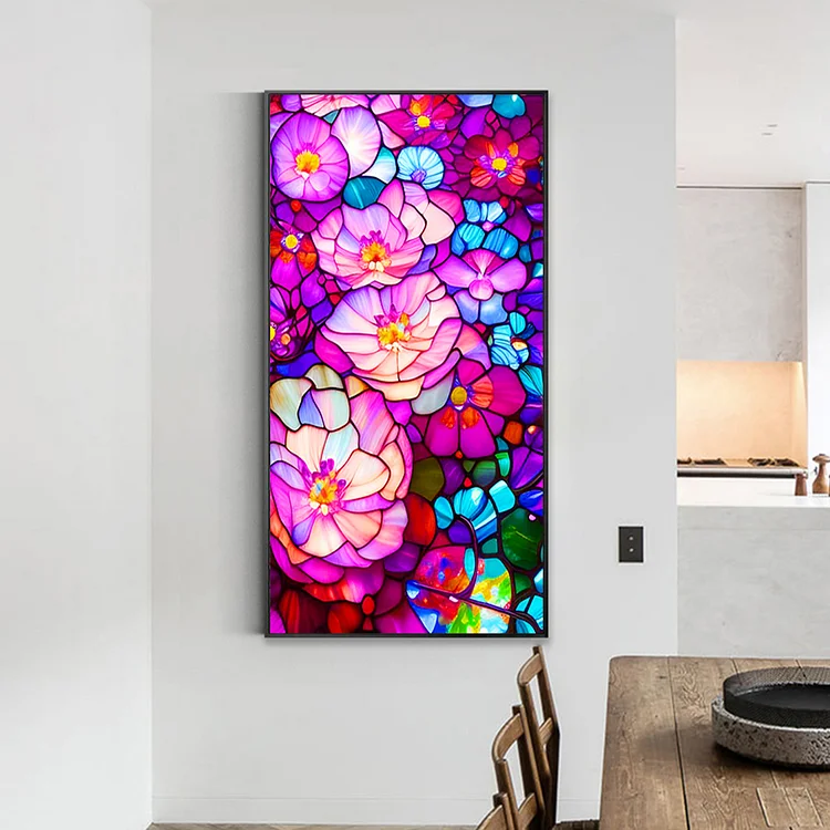 Studio Diamond Paintings | Full Gem Coverage: Glass Rose | 40cm x 40cm