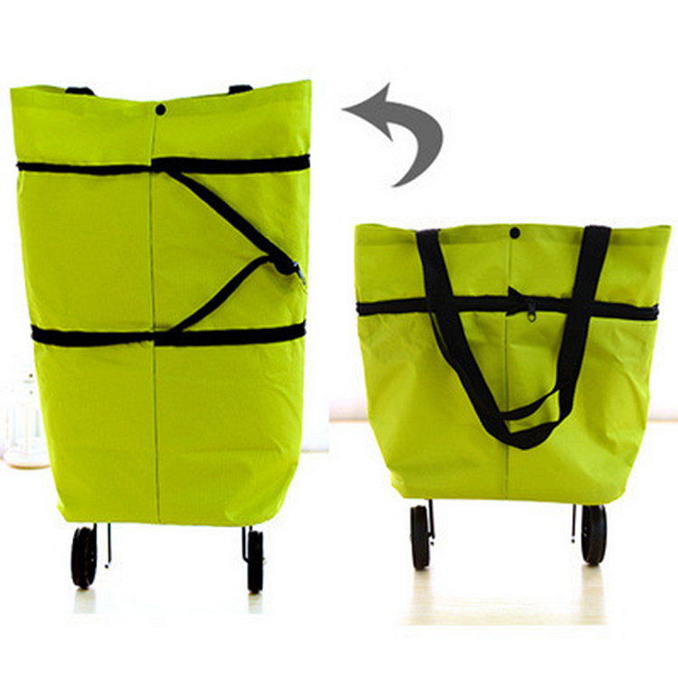 Large Capacity Expandable Foldable Trolley Bag