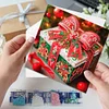 12Pcs Weihnachten - 5d DIY Handwerk Grußkarte