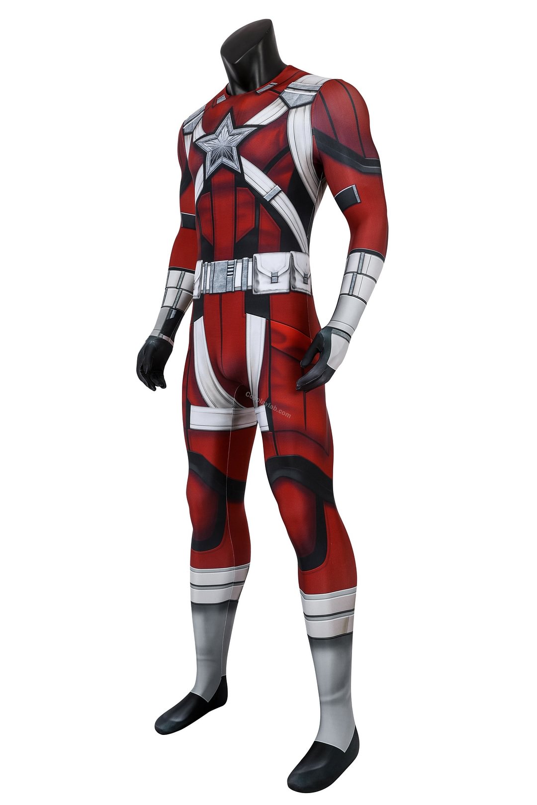Red Guardian Cosplay Suit Black Widow 2020 Red Guardian Spandex Zentai