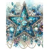 Diamond Painting-DIY Full Round Drill Five-pointed Star