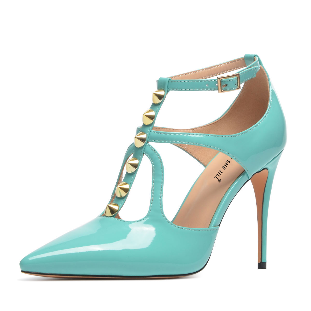 Comfortable T-Heels Pointed Toe Pumps For Womens