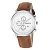 Herrenuhr mit Lederband