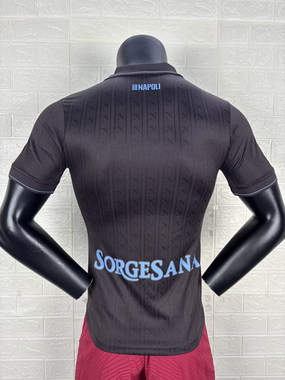 25/26 Naples Napoli Third Away Player Version Football Shirt Thai Quality