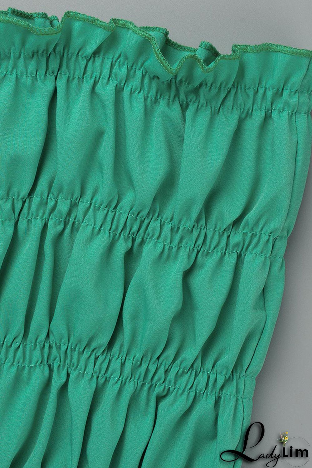 Orange Fashion Sexy Print Backless Slit Off the Shoulder Long Sleeve Two Pieces