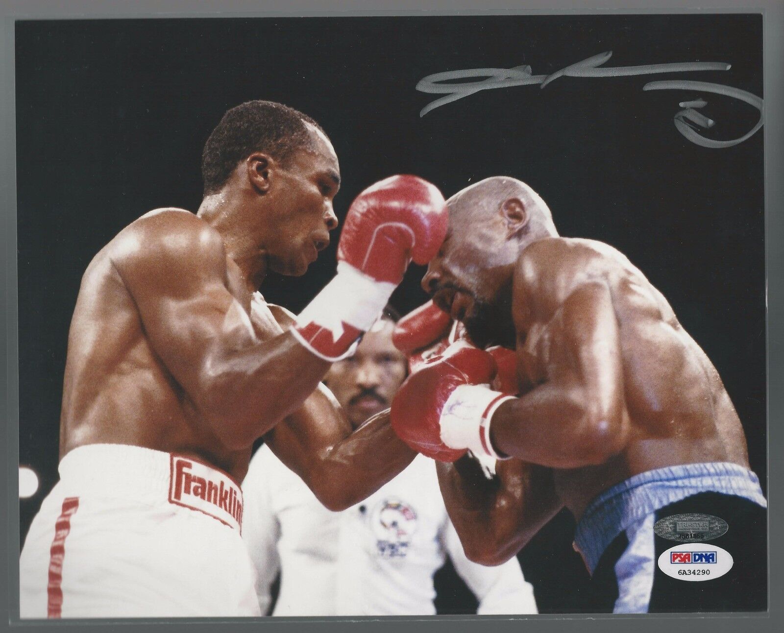 Sugar Ray Leonard Signed Autograph 8x10 Photo Poster painting PSA/DNA Certified Boxer