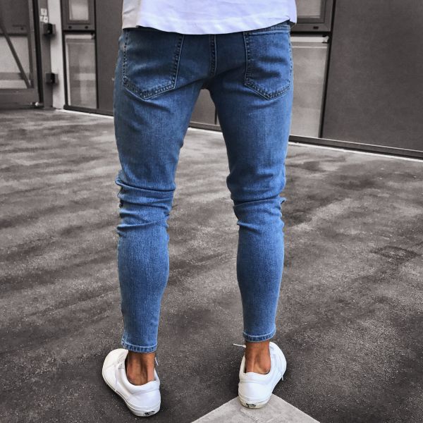 Fashion Ripped Hole Jeans HH034