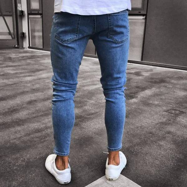 Fashion Ripped Hole Jeans HH034