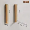 Wood Wall-Mounted Clothes Hanger | Space-Saving & Collapsible