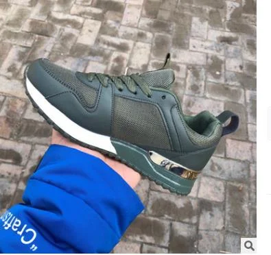 New Fashion Women's Sneakers Leopard Print Leather Thick Bottom Increased Sneakers Casual Comfortable Sports Shoes for Ladies