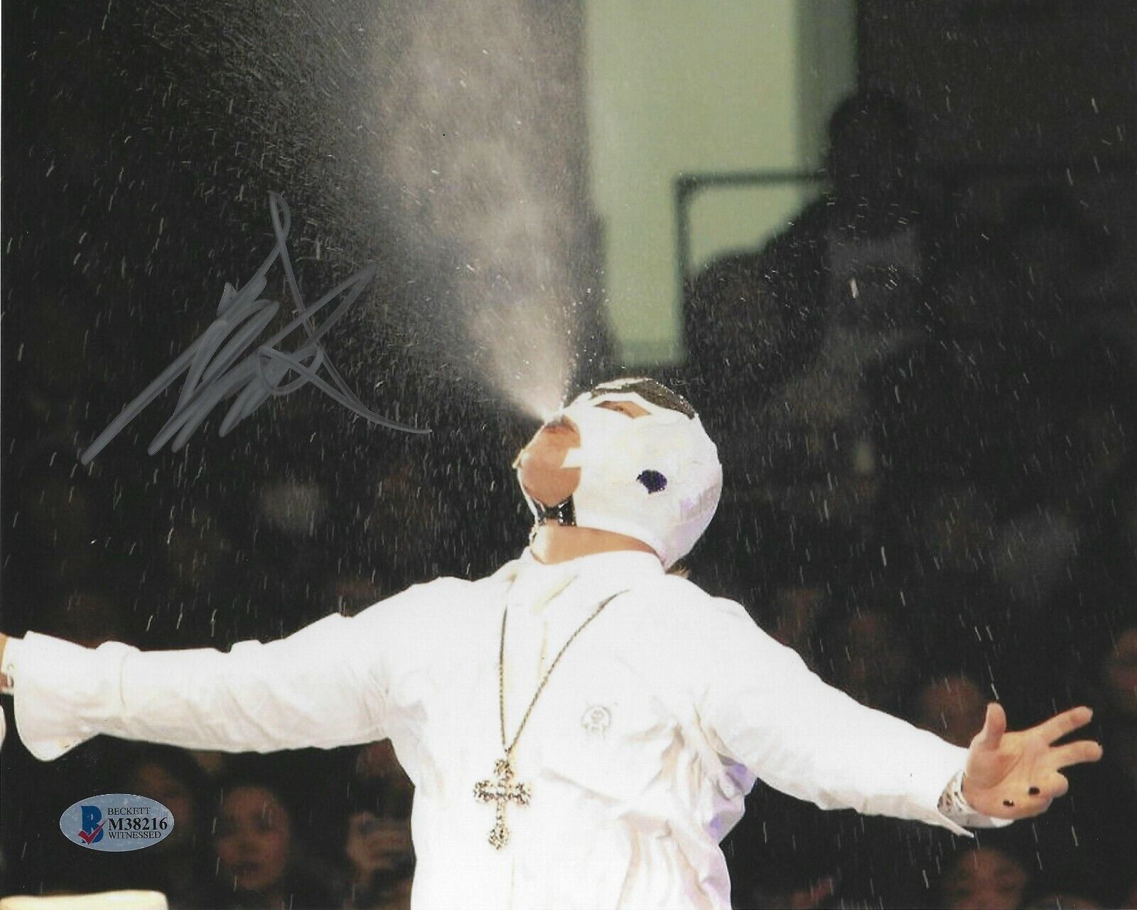 Bushi Signed 8x10 Photo Poster painting BAS Beckett COA New Japan Pro Wrestling Autograph LIJ 16