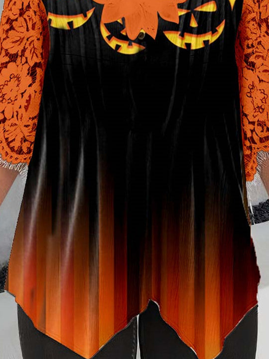 Women Half Sleeve V-neck Solid Color Dress