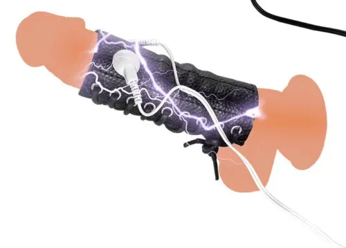 pornhint Pornhint E-stim Penis Ring Breast G-Spot Vacuum Pump E-stim Stimulation Body Massager