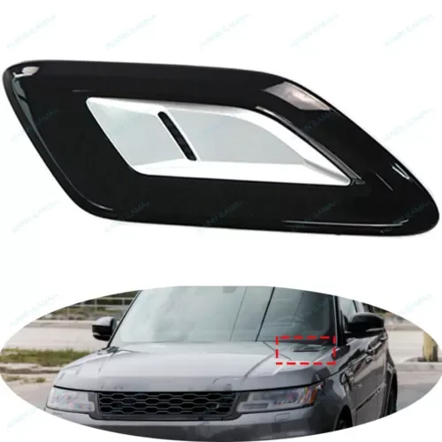 Dronehint Hood Vent Cover Grille r For Land Rover Range Rover Sport 2018-2021,LH,Silver (For: Land Rover) Parts