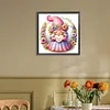 Diamond Painting -DIY Full Round Drill Gnome girl