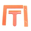 3pcs/set Diamond Painting Alignment Tool - Horizontal Ruler, Right-Angle Ruler, And Pusher Tool Set