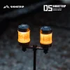 Pick Up Light Rotating 19 Lights Multifunctional Outdoor Portable Dimmable Small 38 Lights Tent Atmosphere LED Charging Camping Light