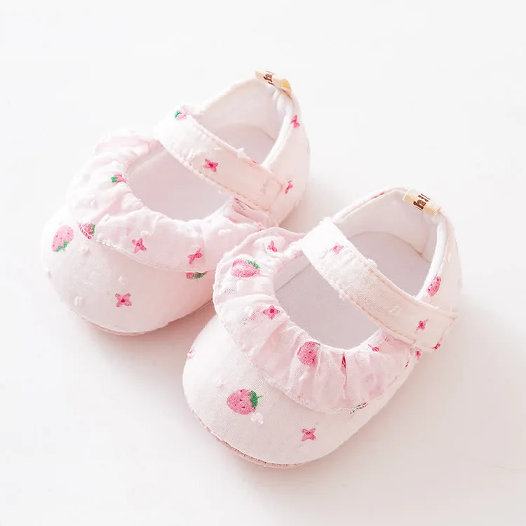 Baby Strawberry Pre-Walker Shoes