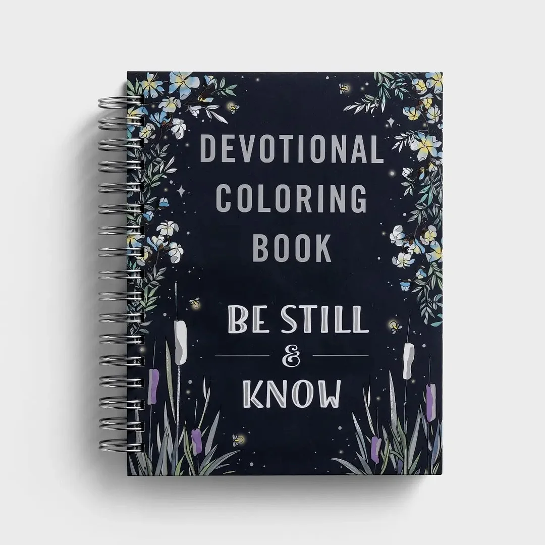 Be Still & Know: Devotional Coloring Book (Hardcover)